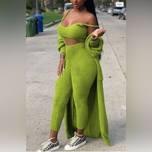 Cardigan Loungewear Set